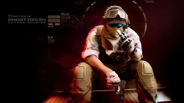 Gry wideo,Ghost Recon Tom Clancy,fotografia,muzyka,muzyk,gitarzysta