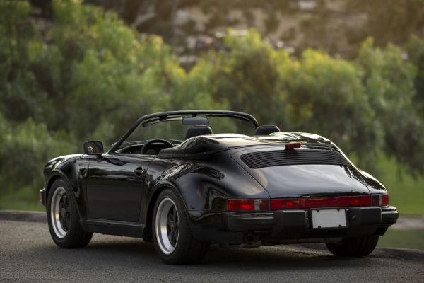 Porsche 911 Speedster,класически автомобил,спортна кола,черни автомобили,сгъваем,немски автомобили