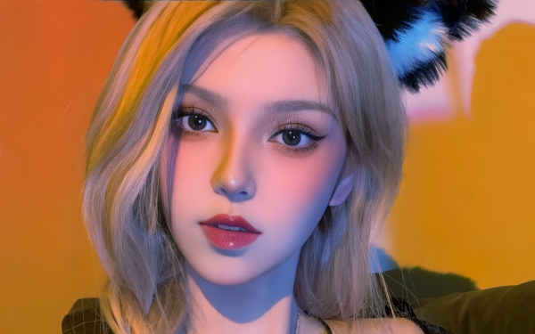 lápiz labial,CGI,Cosplay,3D,Chica de fantasía,Orejas de animales