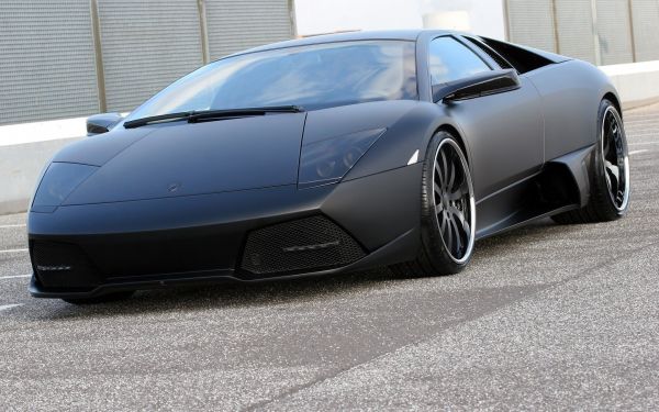 автомобиль, средство передвижения, Lamborghini, спортивная машина, Lamborghini Murcielago, Черный