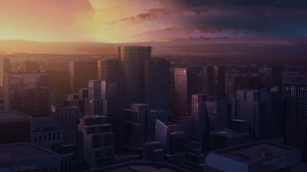 ödet Series,Fate strange Fake,anime,Anime screenshot,stad,solnedgång