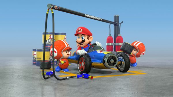 1920x1080 px,Mario Bros,Mario Kart 8,Nintendo,Princess Peach,karakter Toad