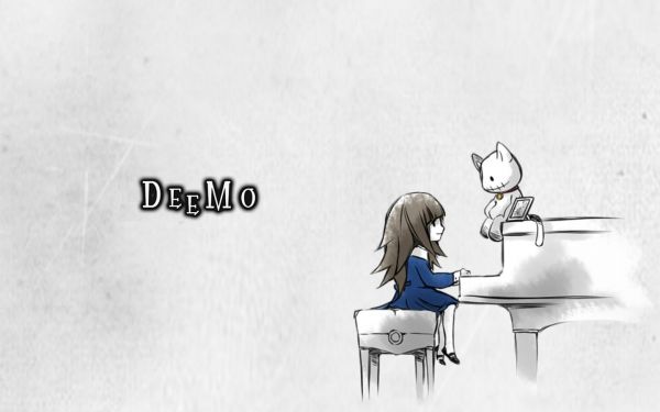 illustrazione, Deemo, disegno, musica, cartone animato, marca