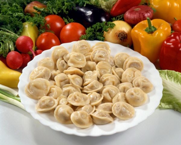 jídlo,masové knedlíčky,kuchyně,maso,tortellini,jídlo