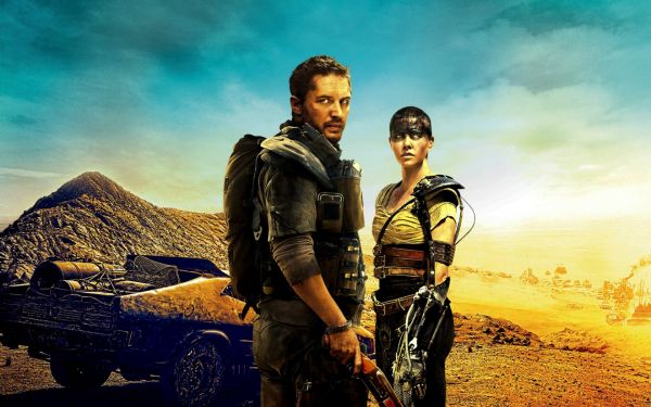 Tom Hardy,ludzie,Charlize Theron,Droga Mad Max Fury,zrzut ekranu,Tapeta komputerowa