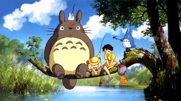 Totoro,Mi vecino Totoro,selva,captura de pantalla