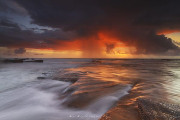 paisaje,mar,agua,luz de sol,puesta de sol,rock