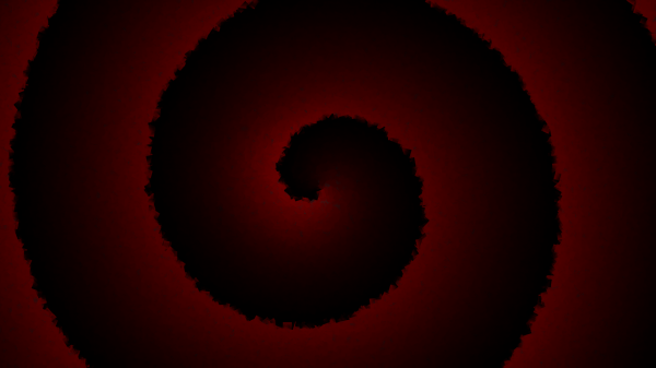 digital art,abstract,red,spiral,black,circle