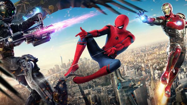 Spider Man Homecoming 2017,鉄人,都市景観,スパイダーマン,スパイダーマン帰還ムービー