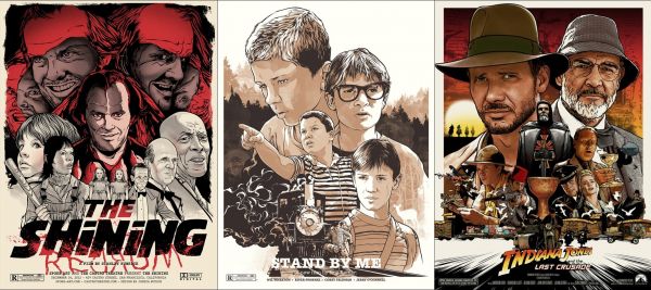 ilustrasi, bioskop, poster film, komik, kolase, mode