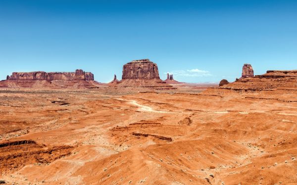 landscape,rock,desert,valley,Monument Valley,canyon