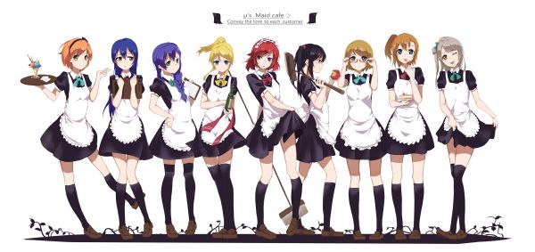 illustration, Anime, Filles anime, Love Live, dessin animé, Yazawa Nico