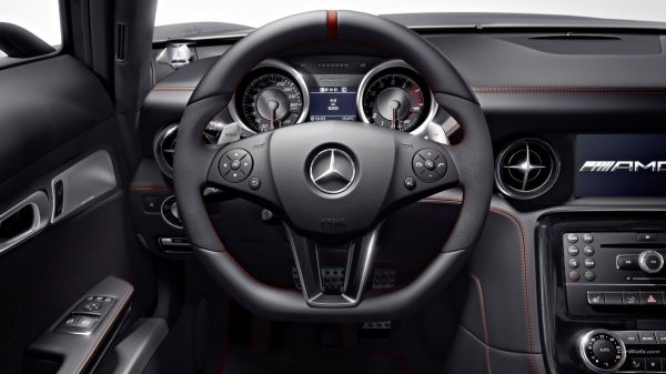 Auto, Fahrzeug, Auto Innenraum, Mercedes Benz, Cockpit, Lenkrad