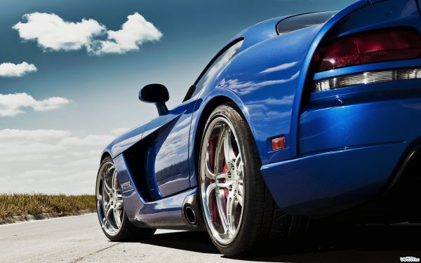 Mavi araba,Araba,2560x1600 piksel,Dodge Viper