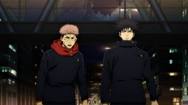 Jujutsu Kaisen,Megumi Fushiguro,Yuji Itadori,Spiky Hair,capelli rosa,undercut hairstyle