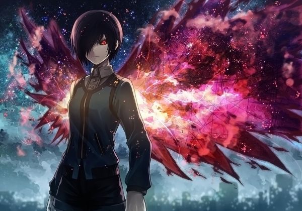 anime, Anime piger, Tokyo Ghoul, Kirishima Touka, computer tapet, skærmbillede