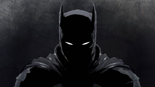 Μπάτμαν,σκοτάδι,DC Comics,μαύρο φόντο,The Batman 2022,dark silhouette