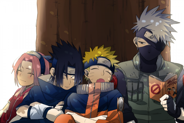 อะนิเมะนารูโตะ,Haruno Sakura,Uchiha Sasuke,Naruto Uzumaki,Hatake Kakashi