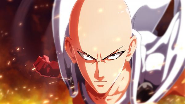 anime, Saitama, Et slags mand, illustration