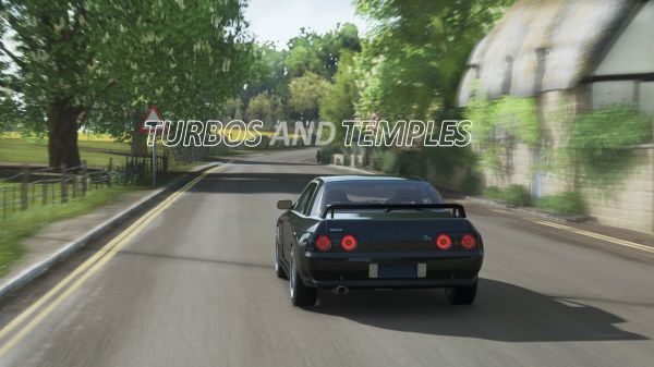 Voitures japonaises,flou de mouvement,art numérique,Forza,Forza Horizon 4,Turbo