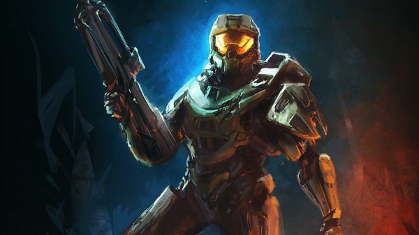 Halo 4,Coleção principal do mestre do halo,3360x1890 px,obra de arte,aréola,Chefe mestre