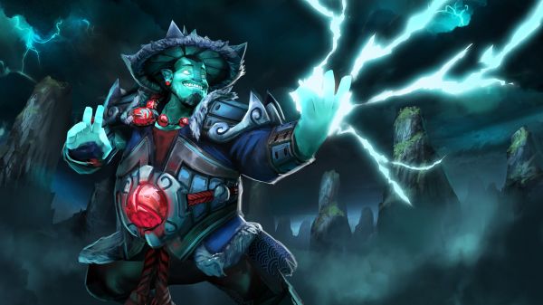 Dota 2,Ventil,storm Spirit,elektricitet,skärmdump,dator tapet