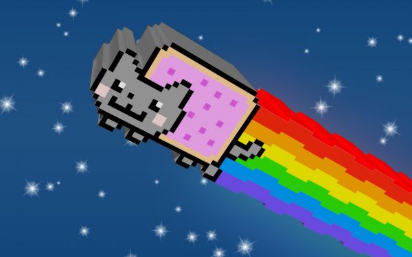 Nyan Cat,1680x1050 px,3D