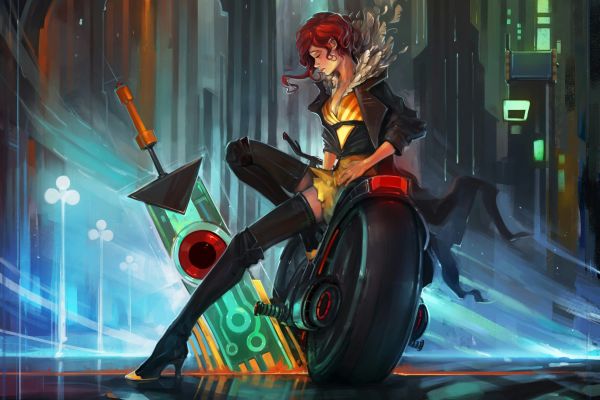 Transistor,karakter merah