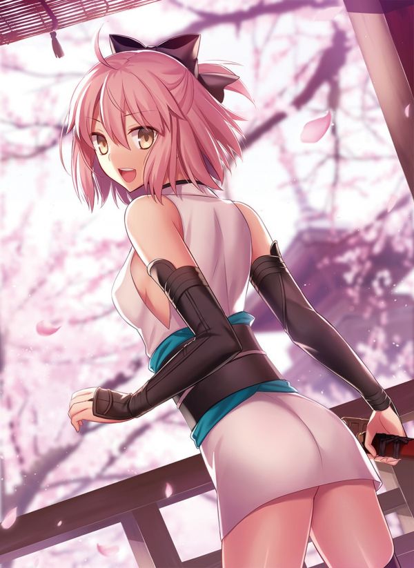 black hair,clothing,anime,cartoon,Fate Grand Order,Sakura Saber