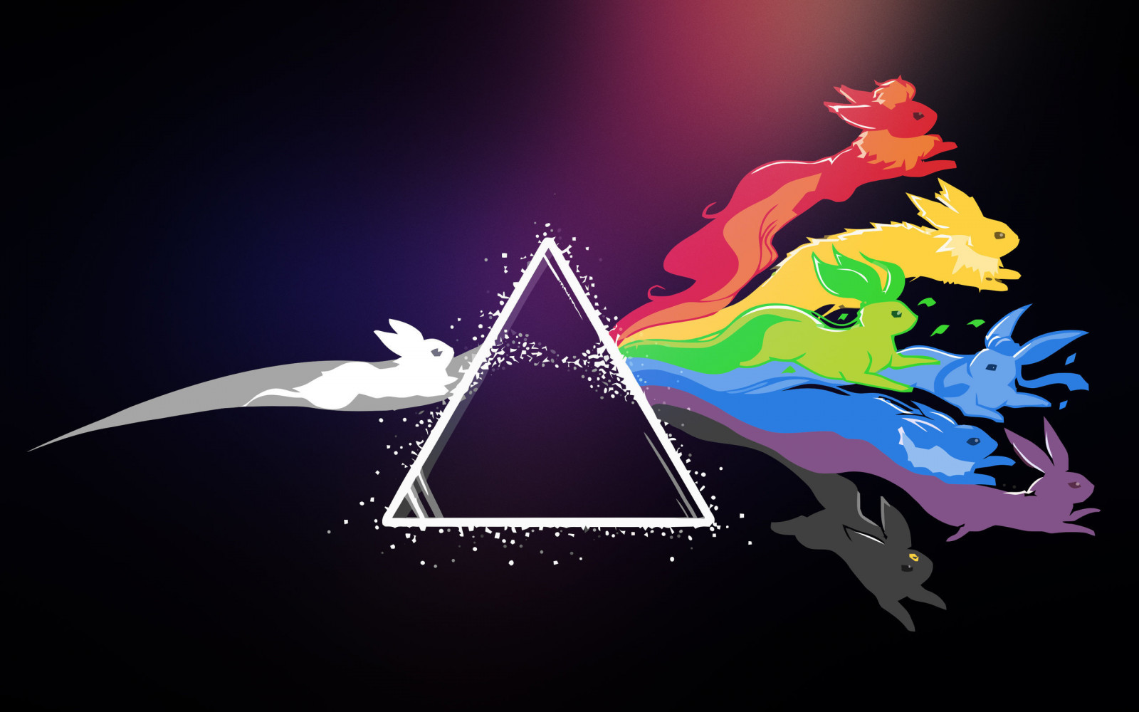 Illustration, Logo, Pink Floyd, hell, Licht, Pokémon, Computer-Tapete