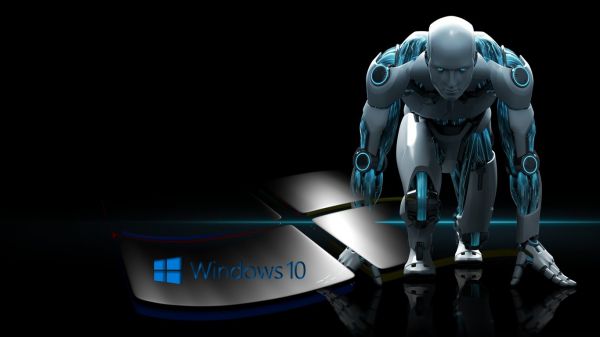 robot,Microsoft Windows,stroj,Windows 10,androidi,Snímek obrazovky