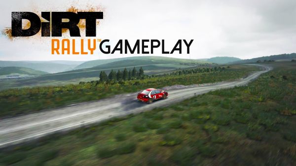 Videospel,körning,DiRT Rally,motorväg,enkel,skärmdump