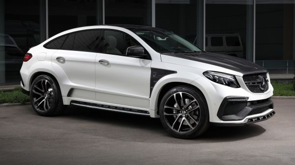 Mercedes Benz GLE Inferno,tuning,tyske biler,hvite biler,luksusbiler,frontal view