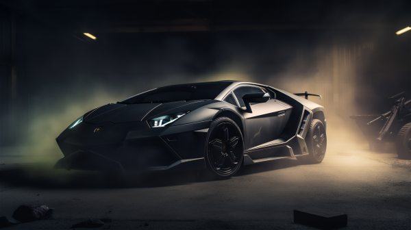 auto,ai art,Lamborghini,Studio