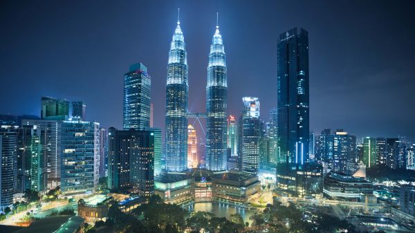 Trey Ratcliff,fotografování,Petronas Towers,Kuala Lumpur,Malajsie