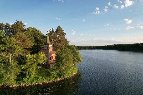 landskap, Saint John's University, Drönare