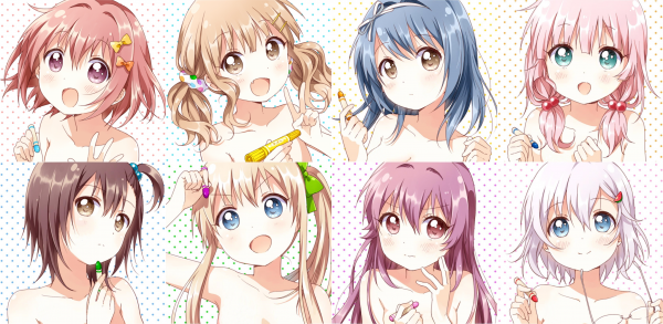 Yuru Yuri,Akaza Akari,Funami Yui,Oomuro Sakurako,Kyoko Toshino,Yoshikawa Chinatsu