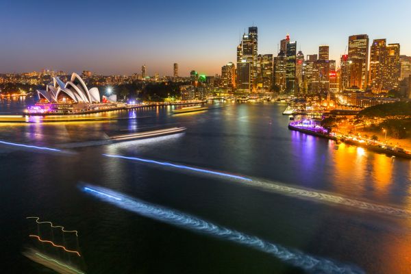 đêm,Trang web tin tức,Hải cảng,Au,Sydney,Australie