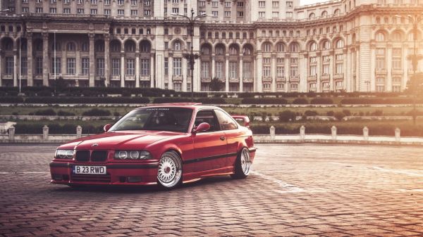 Stance,1920x1080 px,BMW E36,Bucuresti