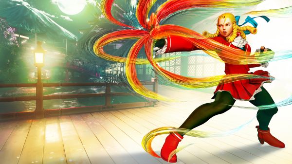 ilustrácie,Playstation 4,Street Fighter V,screenshot,Karin street fighter,vymyslená postava