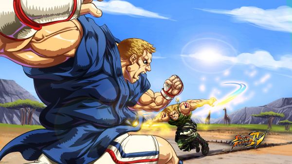 illustrasjon,videospill,anime,tegnefilm,Street Fighter IV,Person