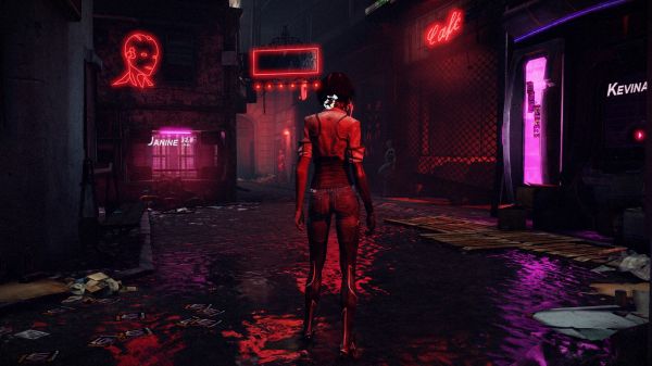 サイバーパンク,私を覚えてますか,ビデオゲーム,ニリン,スクリーンショット,neo noir