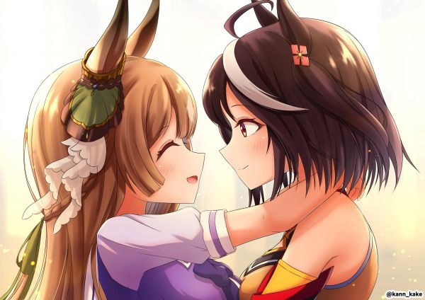 Anime,Anime cô gái,Uma Musume Pretty Derby,horse girls,Tai động vật,Kitasan Black Uma Musume