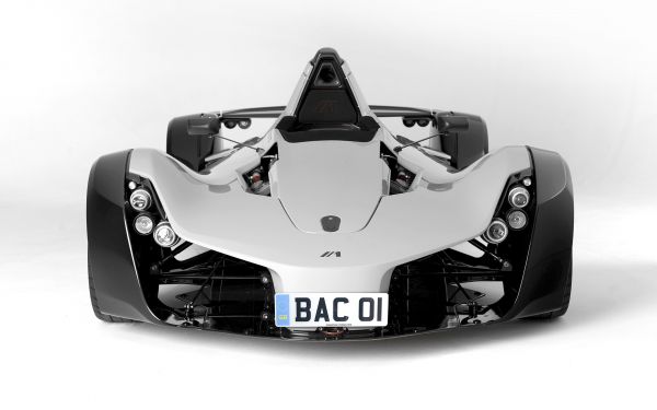 závodní vozy,Studio,bílá auta,BAC Mono