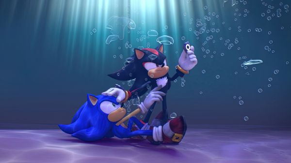 underwater,Sonic,Sonic the Hedgehog,Shadow the Hedgehog,Sega,sonic prime