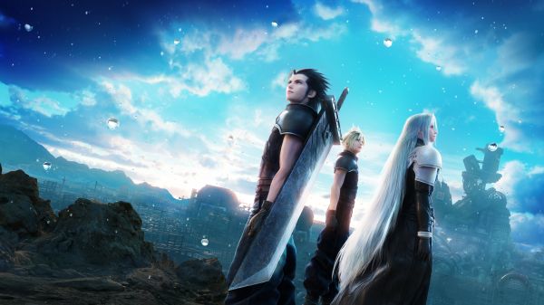 Final Fantasy VII, Zack fair, videogiochi, cloud Strife, Sephiroth, Video Game Art