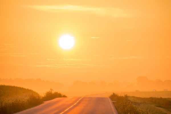 Sonnenlicht, Landschaft, Sonnenuntergang, Hügel, Himmel, Feld