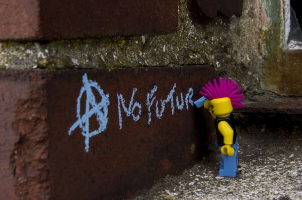 broken glass,bricks,toys,street,humor,wall