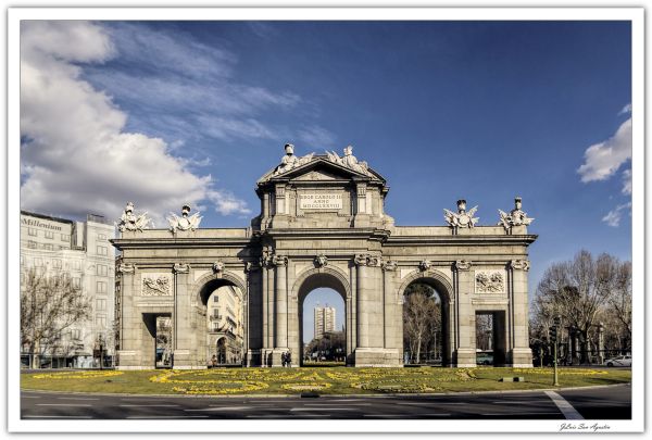 die Architektur,Bogen,Triumphbogen,Madrid,2013,Monument