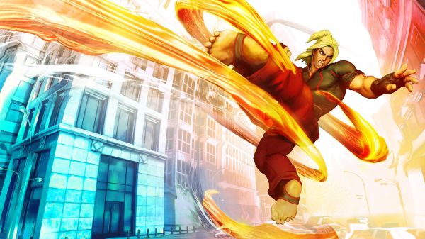 video hry,anime,umelecké diela,Street Fighter V,screenshot